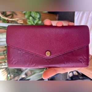 Louis Vuitton Imprente Sarah Wallet